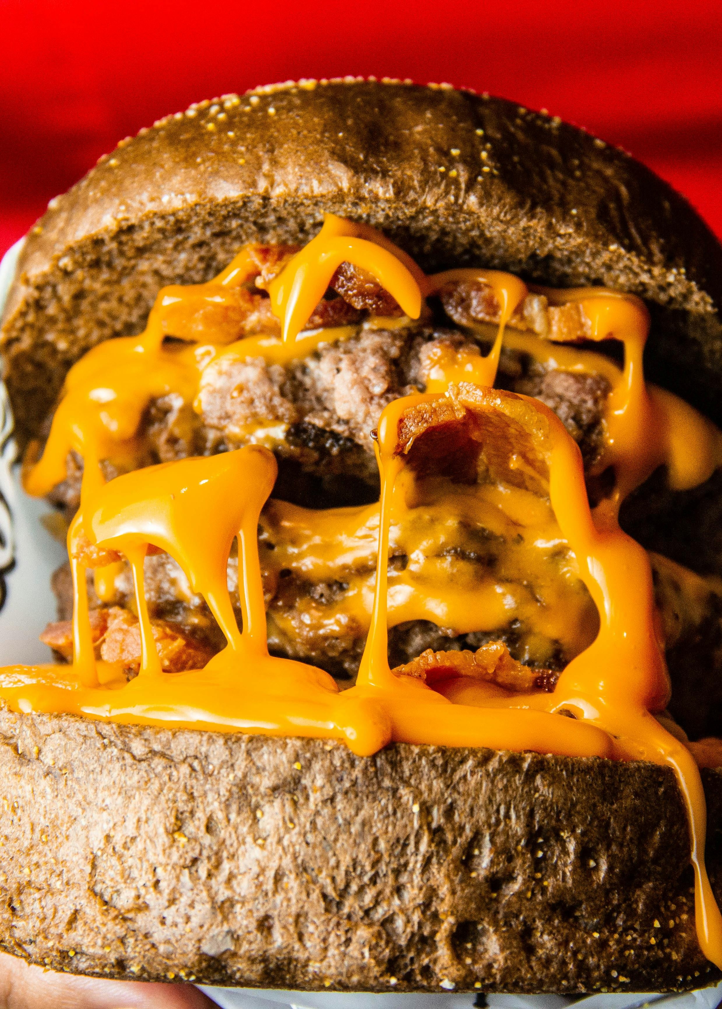 Burger and fries combo